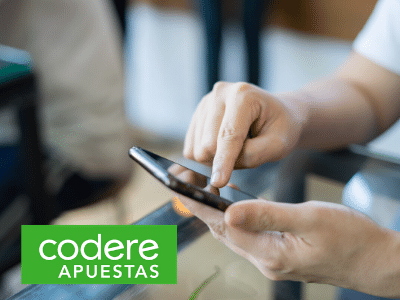 You can download the Android application from the same Codere website.