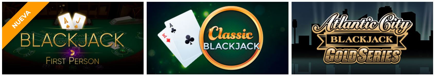 You can play blackjack at this online gaming site.