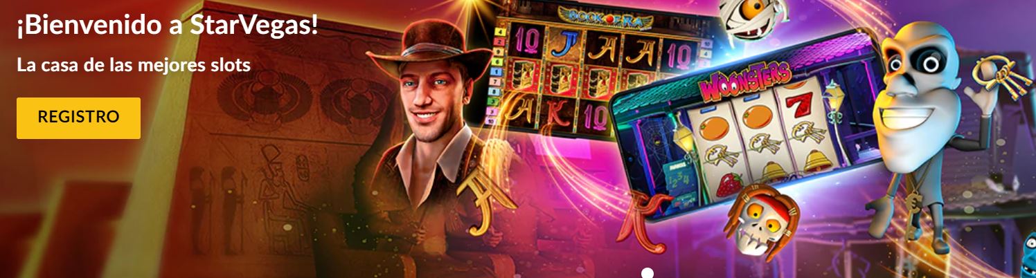 You can play slots from your mobile with Starvegas.
