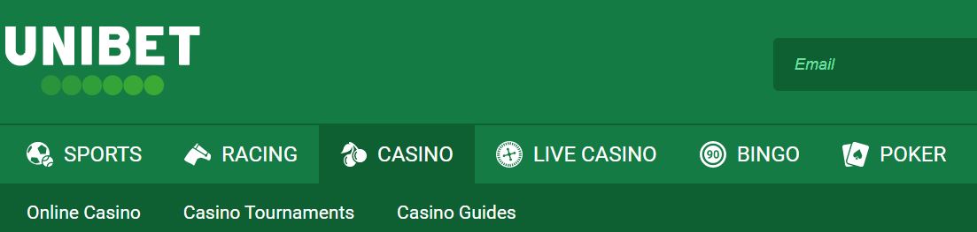 Unibet casino is one of the best options to make spins in games of chance.