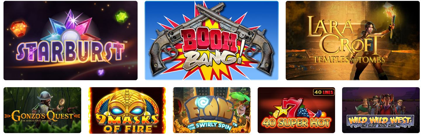 The slots are very popular within this online casino.