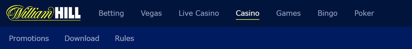 William hill is an online casino with an excellent reputation.