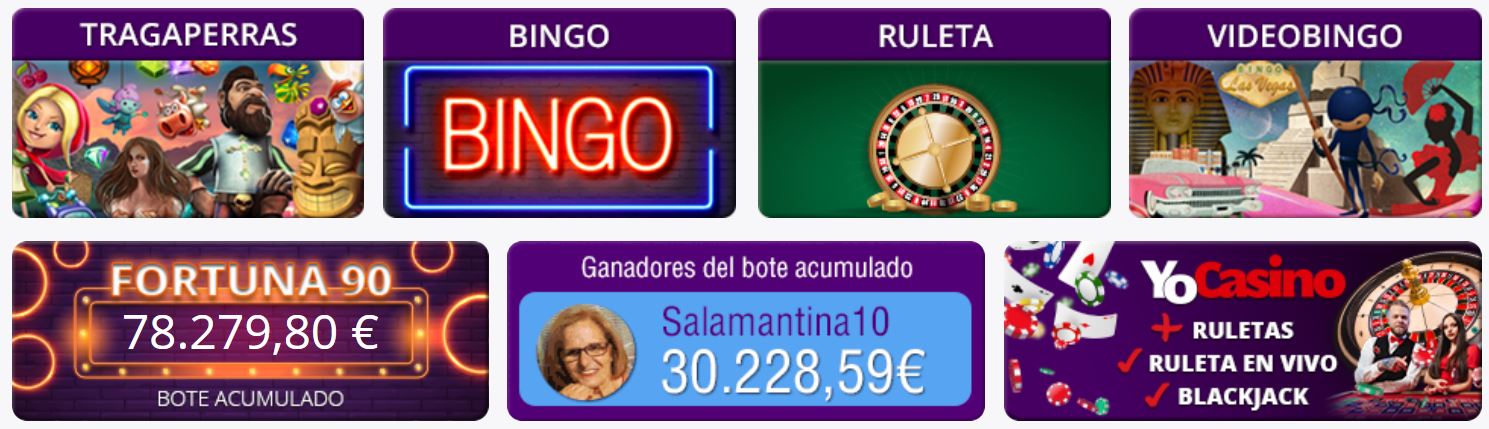 The range of yobingo games is wide and diverse.