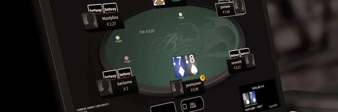 There are several Texas holdem rooms in online casinos.