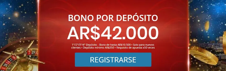 Bonuses for online casinos in Argentina.