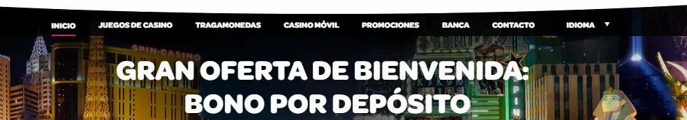 Welcome bonus at an online casino in Chile.