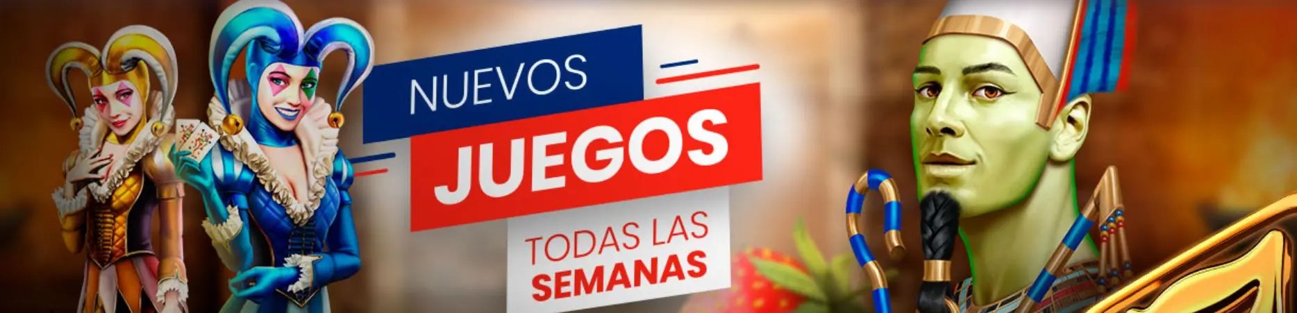 There are weekly games in Spanish slot machines